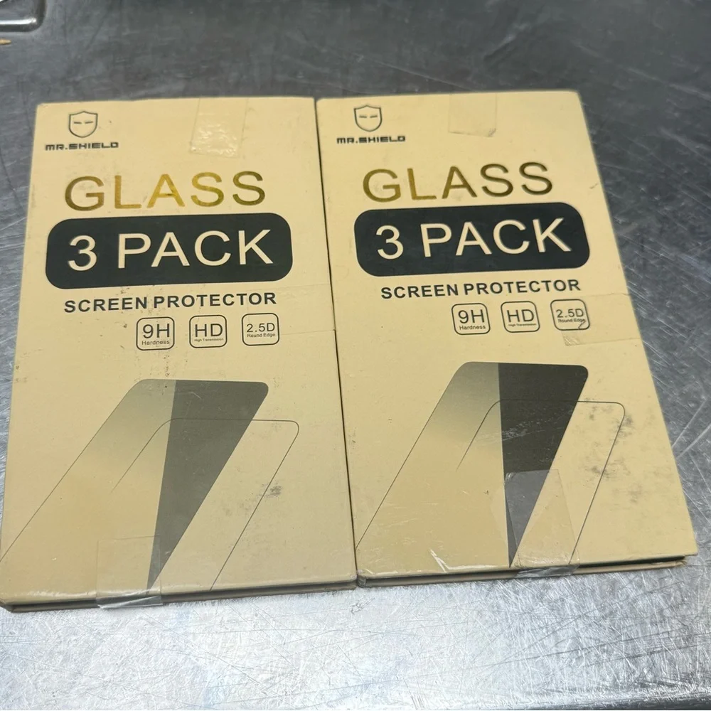 Mr. Shield for samsung Galaxy X cover pro Glass Screen 2 pack Protector 3